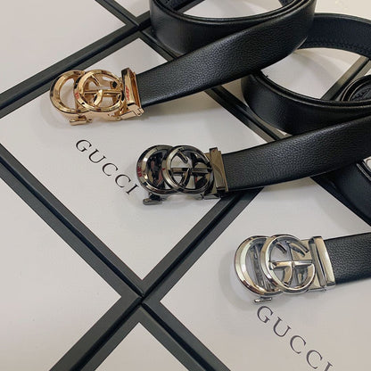 Gucci Calfskin Leather Belt