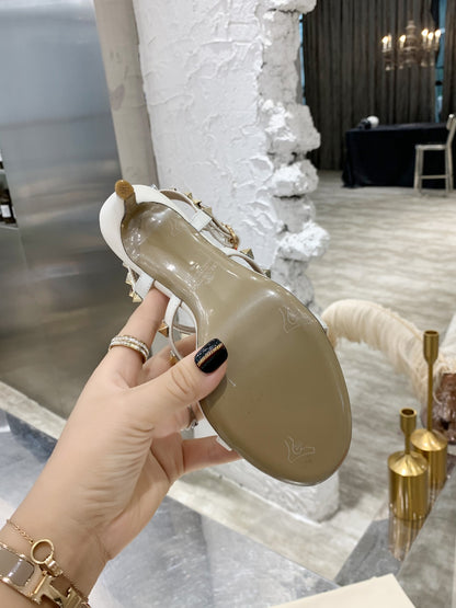Valentino Rockstud Classic Block Heel Sandals – 6.5cm