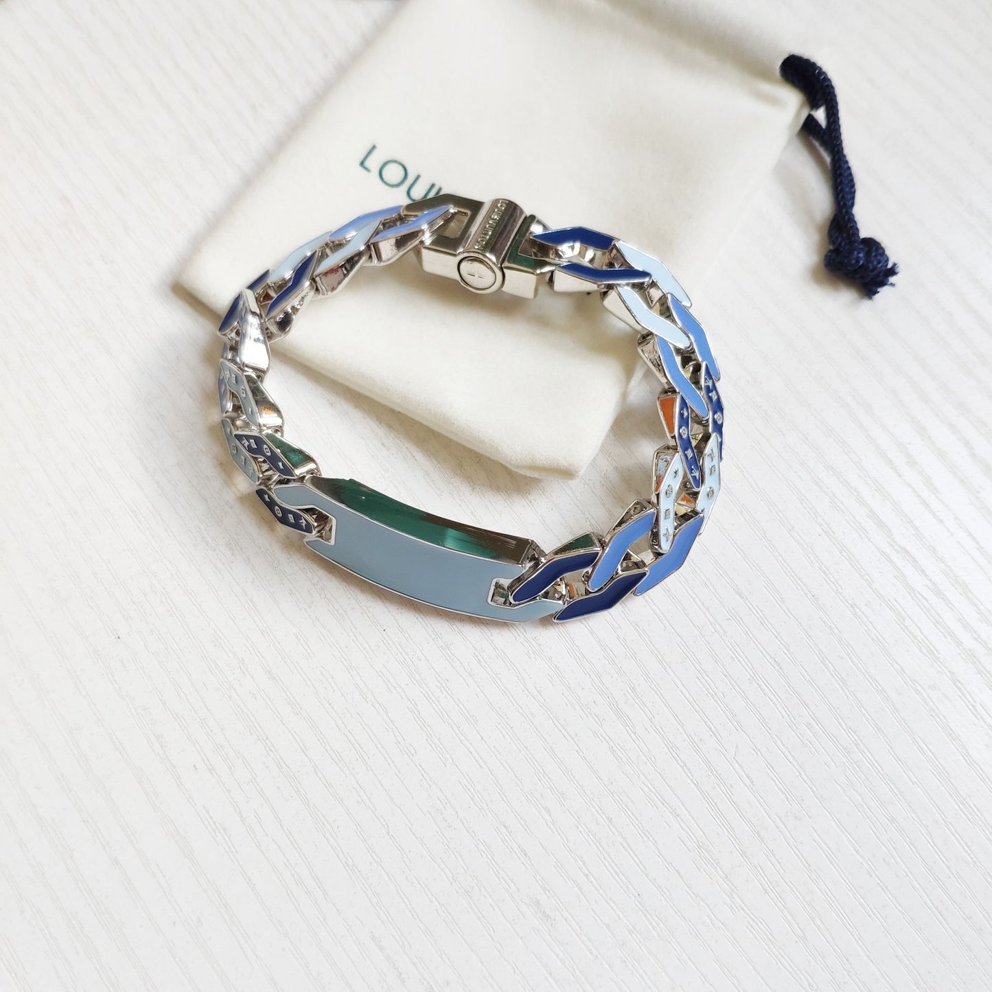 Louis Vuitton Chain Links Patches Bracelet