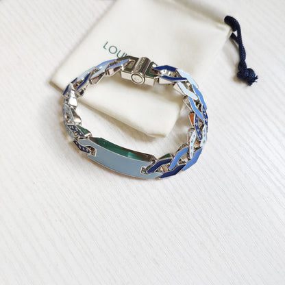 Louis Vuitton Chain Links Patches Bracelet