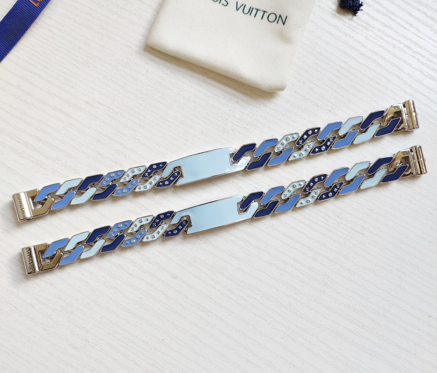 Louis Vuitton Chain Links Patches Bracelet
