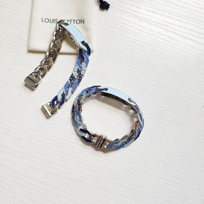 Louis Vuitton Chain Links Patches Bracelet