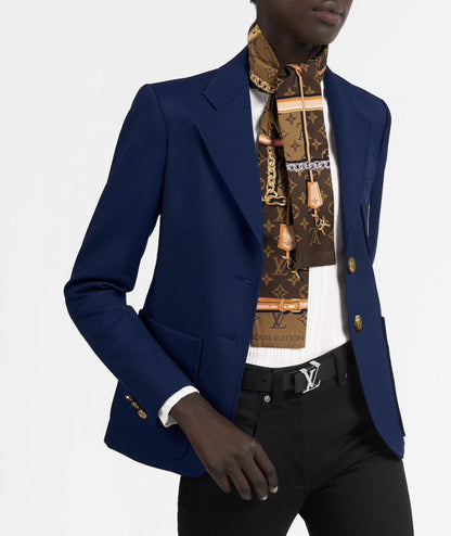 Louis Vuitton Monogram Confidential Silk Scarf