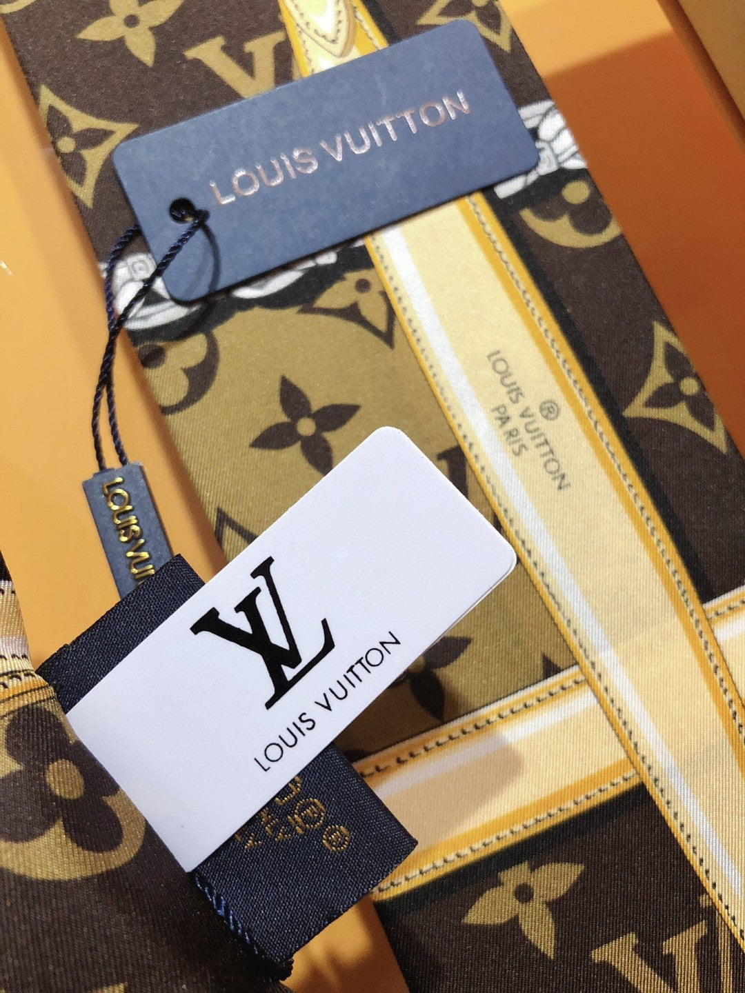 Louis Vuitton Monogram Confidential Silk Scarf