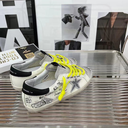 Golden Goose Classic Distressed Sneakers