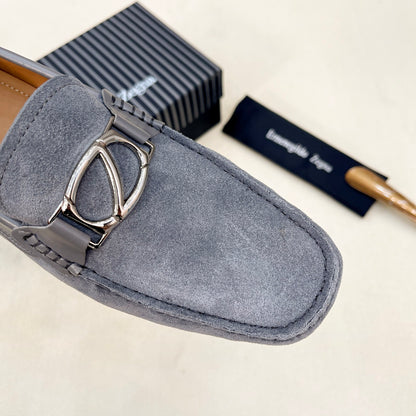 Zegna Classic Leather Driving Shoes