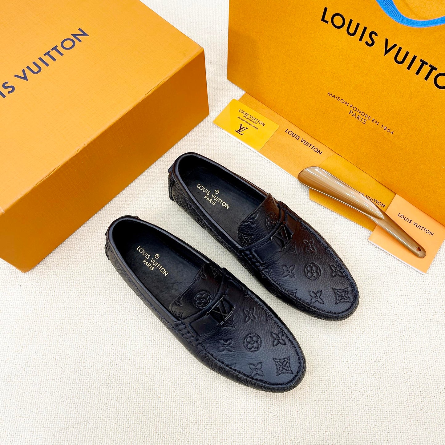 Louis Vuitton Leather Driving Shoes