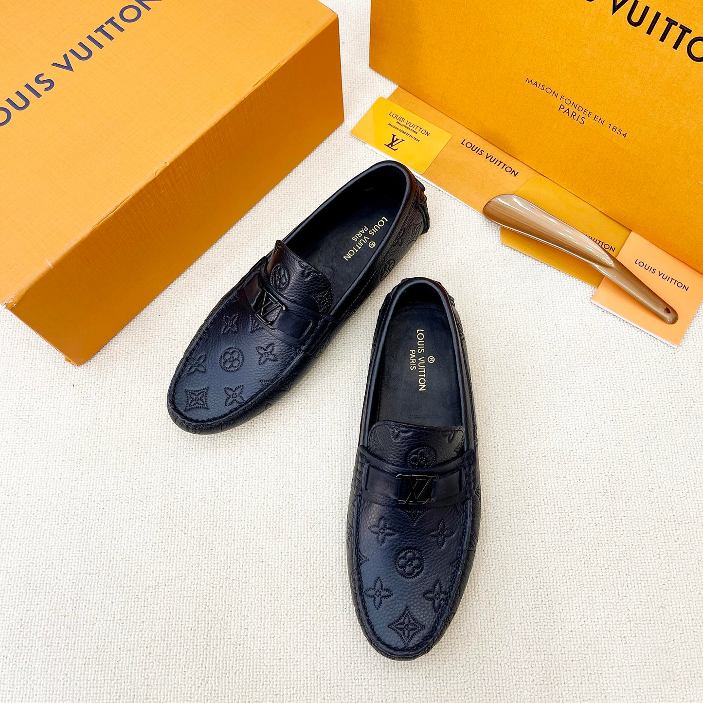Louis Vuitton Leather Driving Shoes