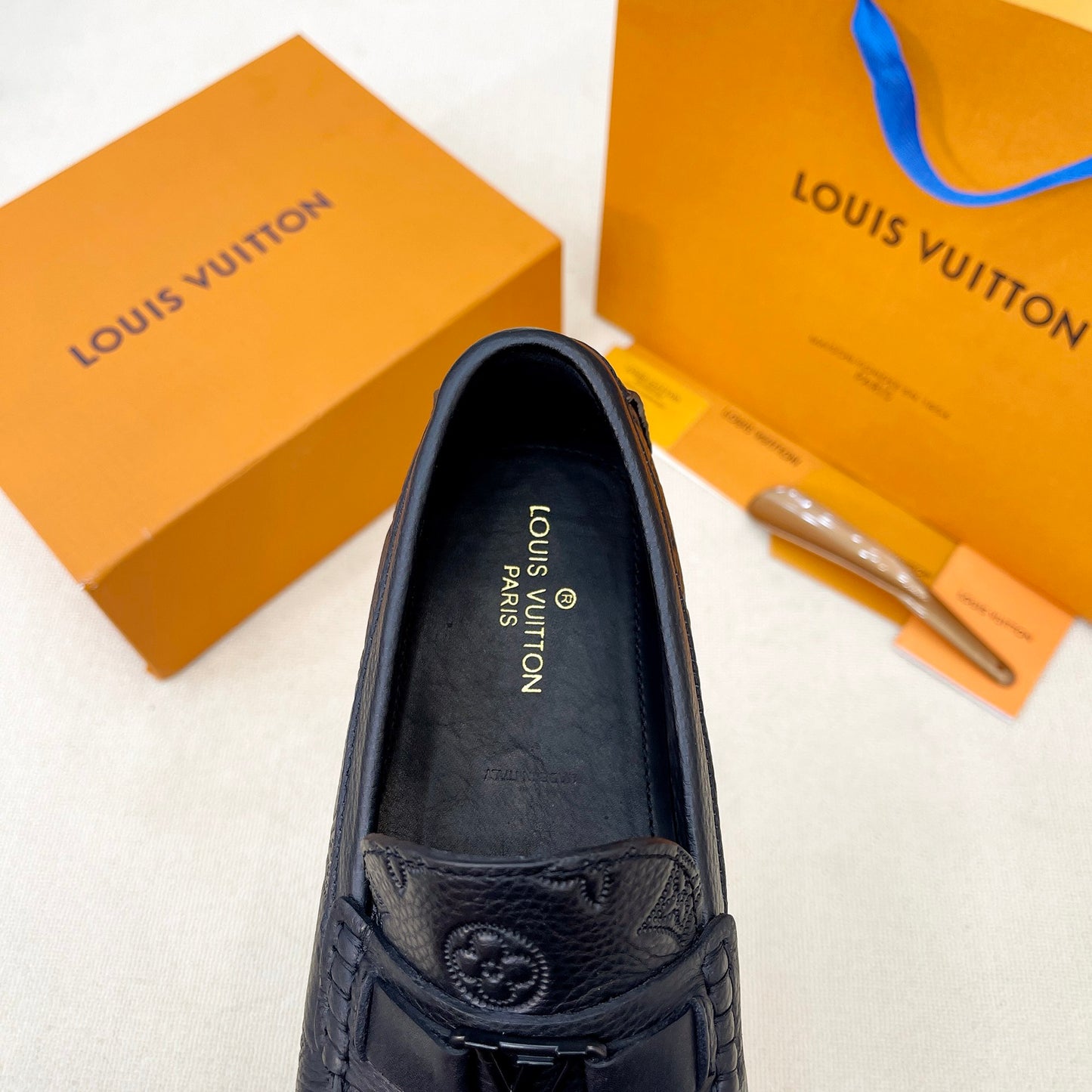 Louis Vuitton Leather Driving Shoes