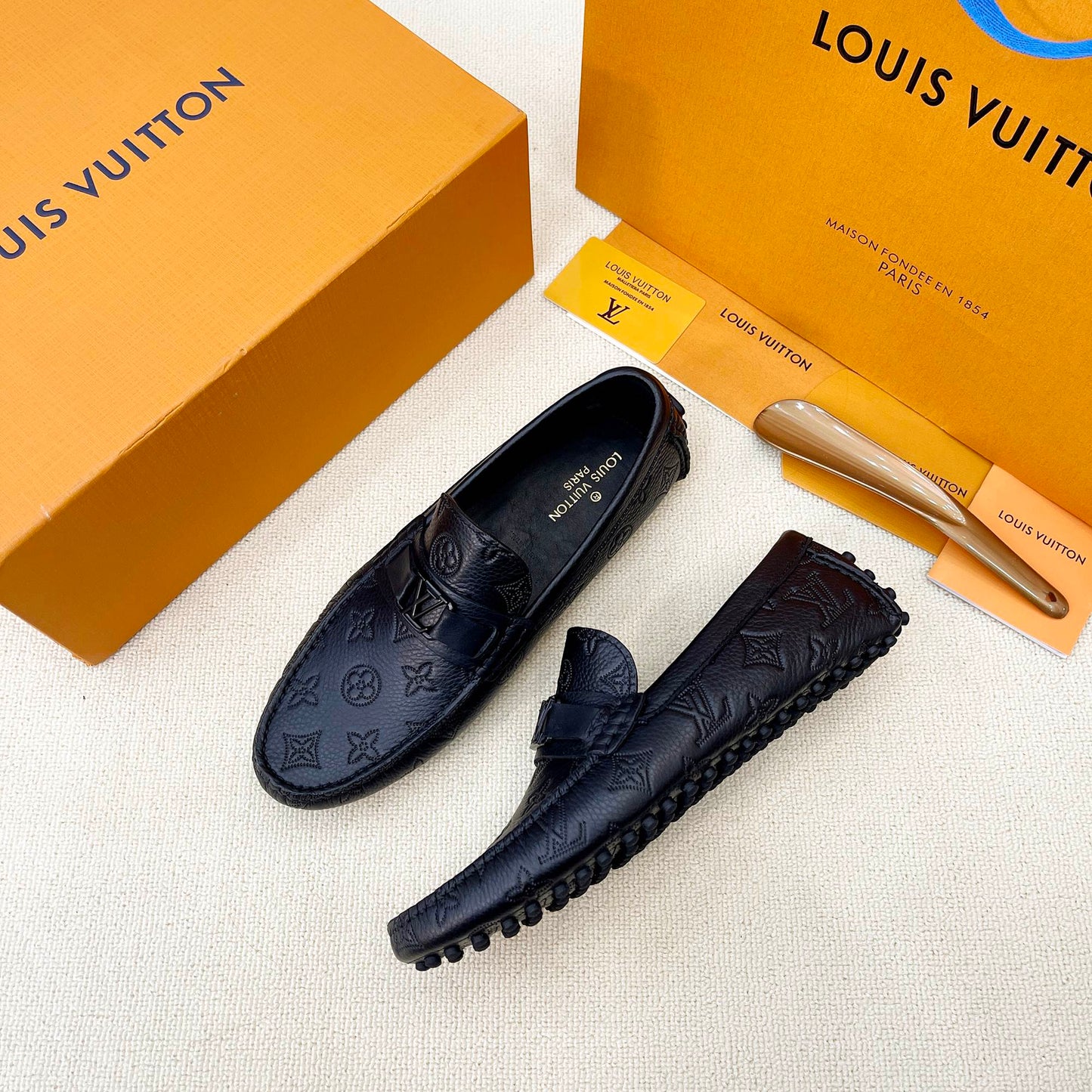 Louis Vuitton Leather Driving Shoes