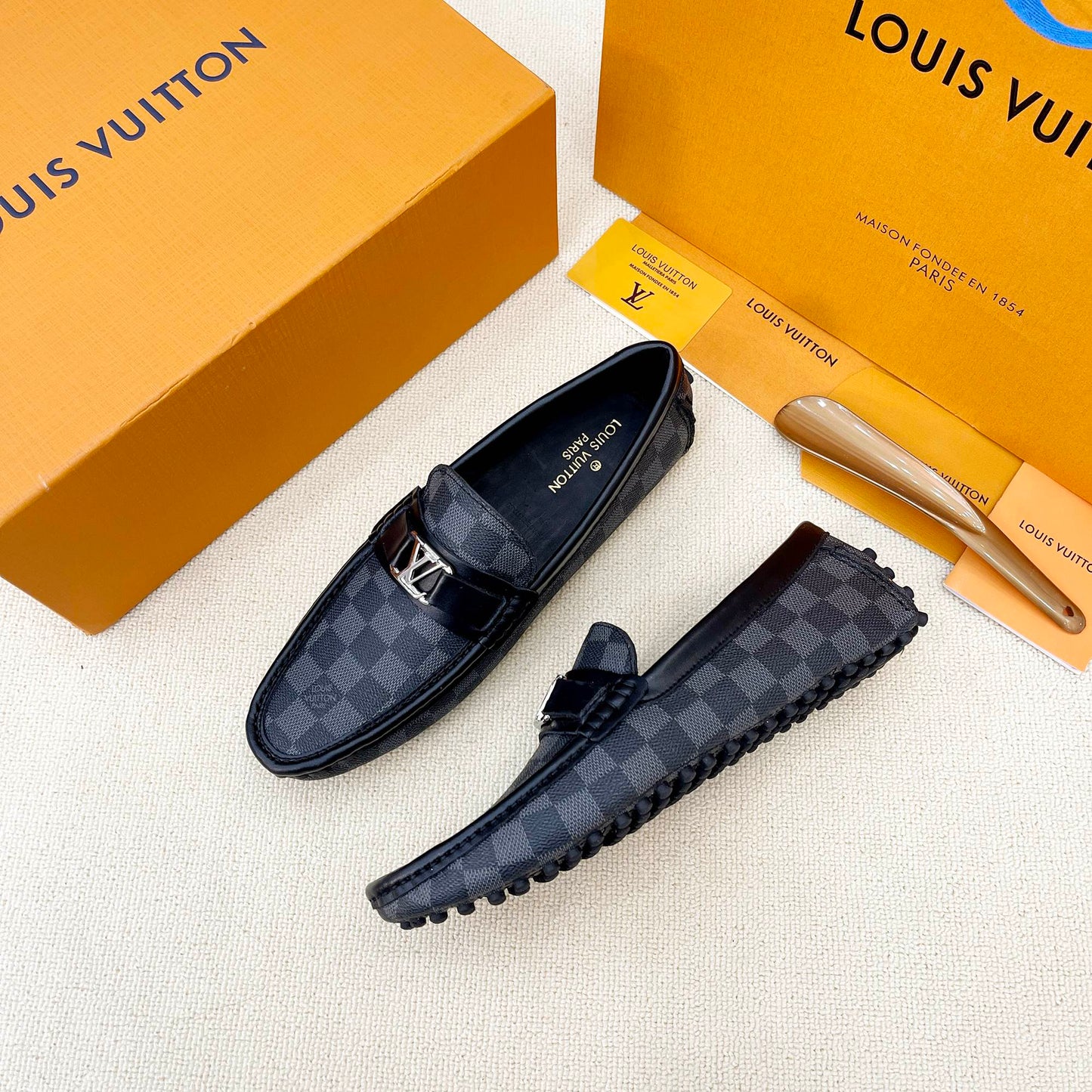 Louis Vuitton Leather Driving Shoes