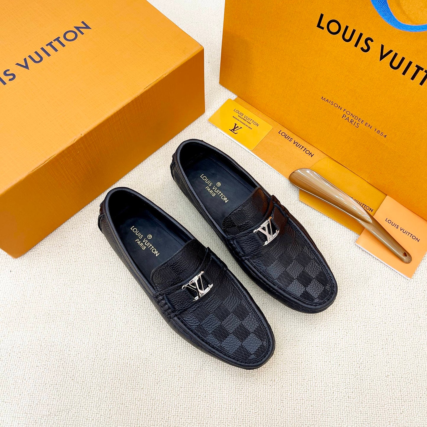Louis Vuitton Leather Driving Shoes
