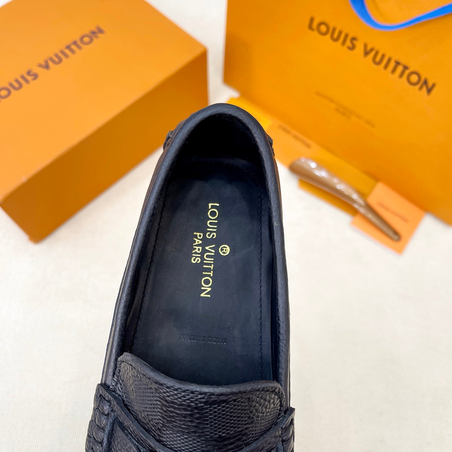 Louis Vuitton Leather Driving Shoes