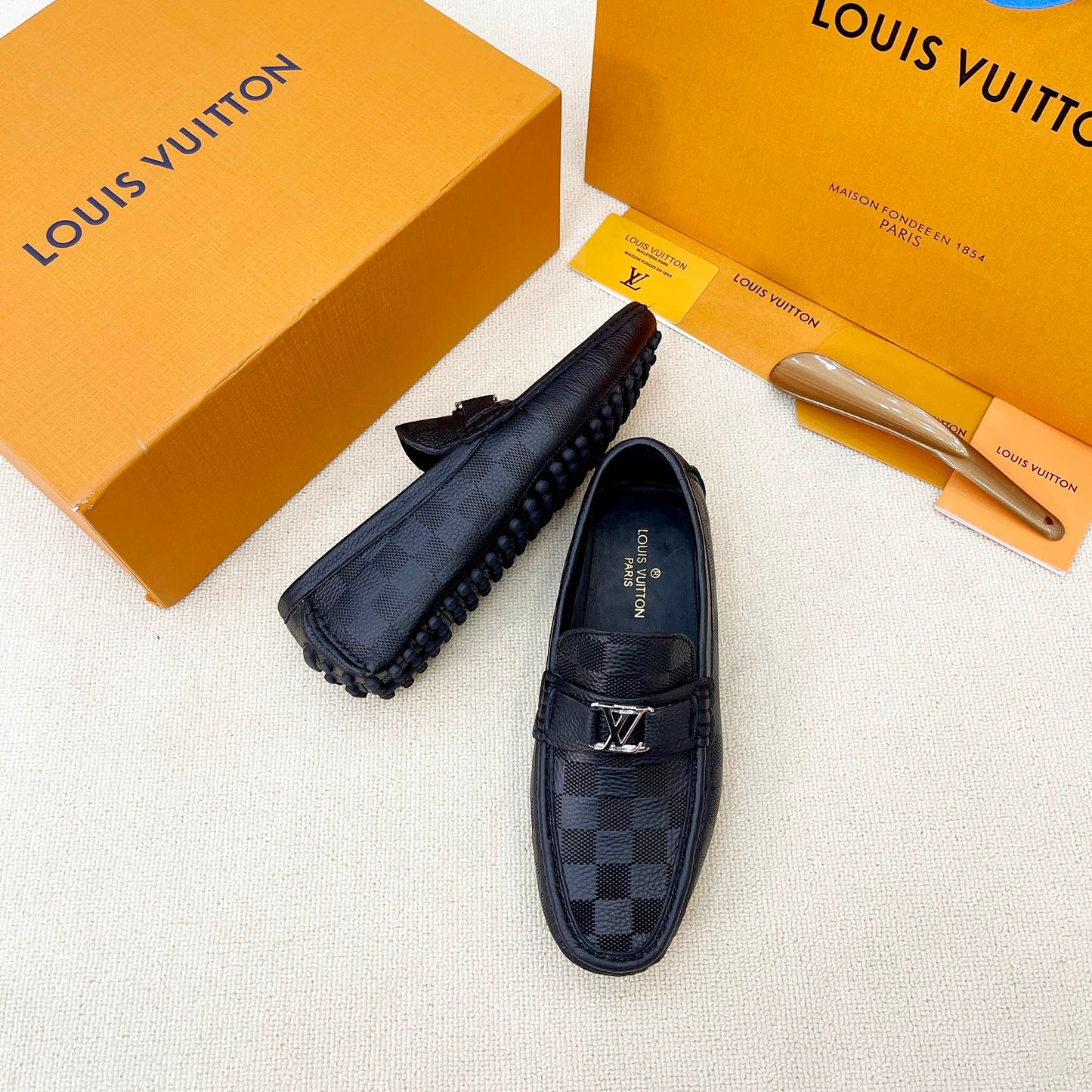 Louis Vuitton Leather Driving Shoes