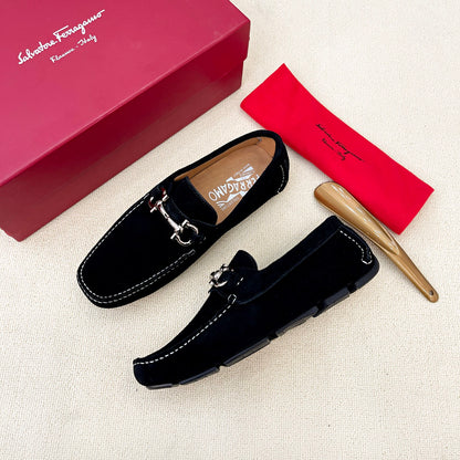 Ferragamo Men's Driving Loafers