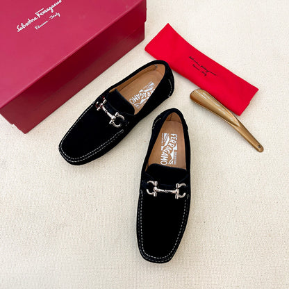 Ferragamo Men's Driving Loafers