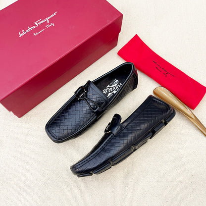 Ferragamo Men's Driving Loafers