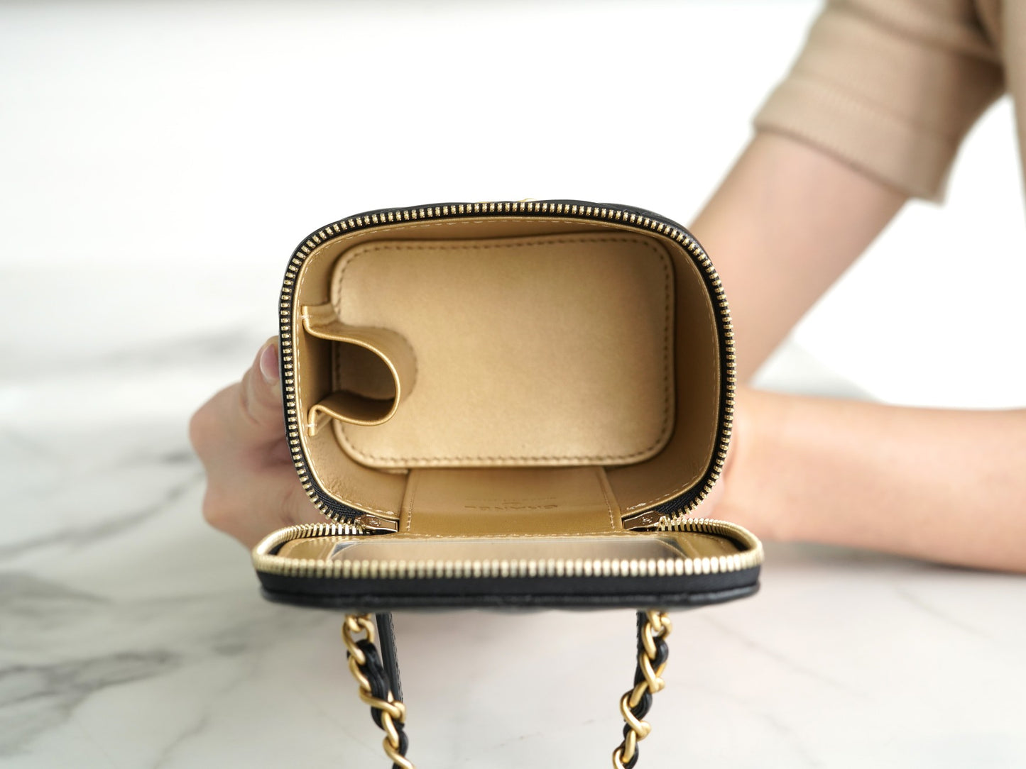 Chanel Metal Ball Series Mini Box Bag – 22B Collection