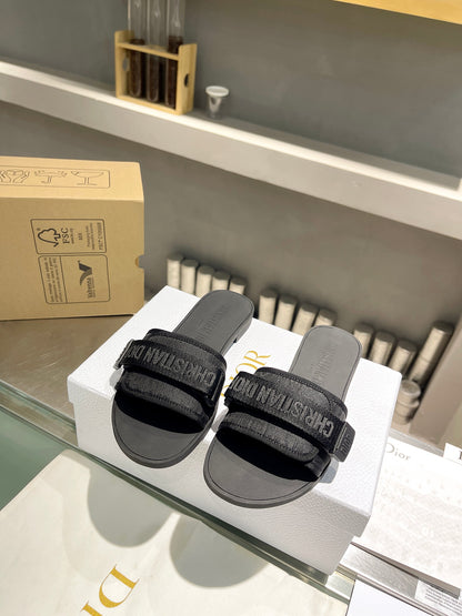 Dior Velcro Strap Sandals – 2024 Collection