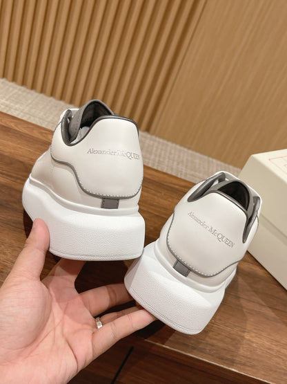 Alexander McQueen Classic Versatile White Sneakers