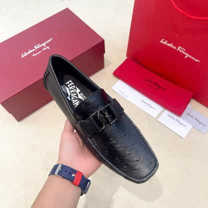 Ferragamo Men's Driving Loafers