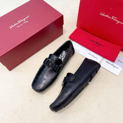 Ferragamo Men's Driving Loafers