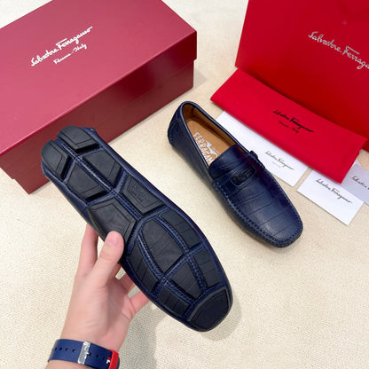Ferragamo Men's Driving Loafers