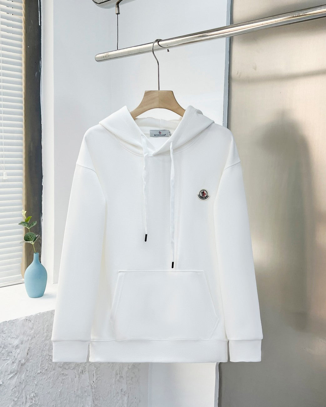 Moncler Men's Casual Cotton Hooded Sweatshirt