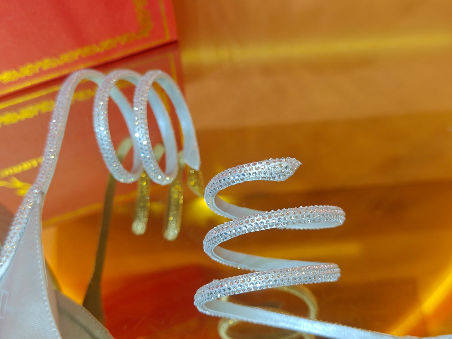 René Caovilla Cleo Silk Slingbacks – 23SS