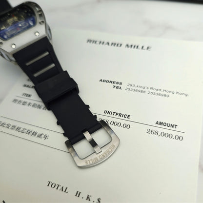 Richard Mille RM052 Series Skeleton Skull Automatic Quartz Watch