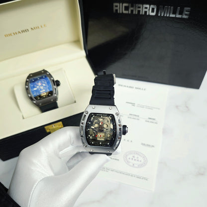 Richard Mille RM052 Series Skeleton Skull Automatic Quartz Watch