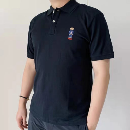Ralph Lauren Bear Embroidered Polo Shirt
