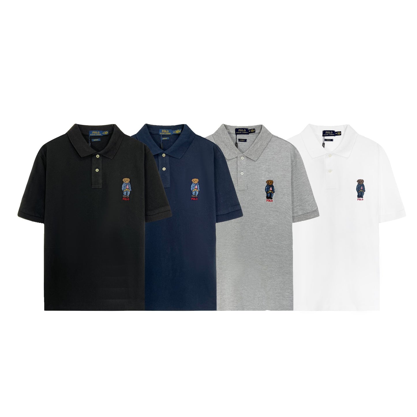Ralph Lauren Bear Embroidered Polo Shirt