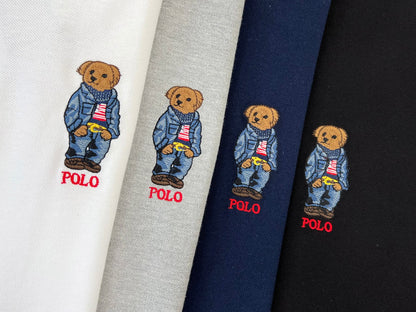 Ralph Lauren Bear Embroidered Polo Shirt