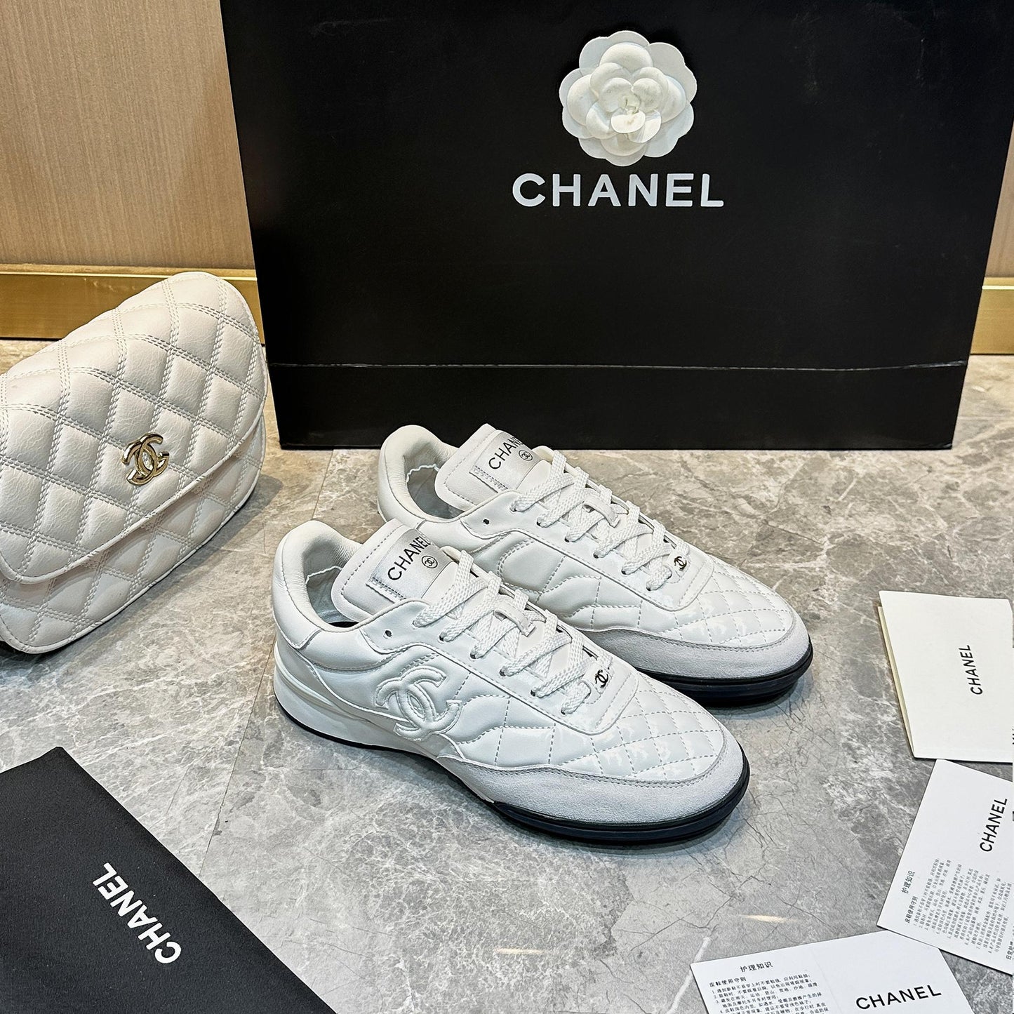 Chanel Top-Tier Casual Sports Sneakers – 2024 Collection