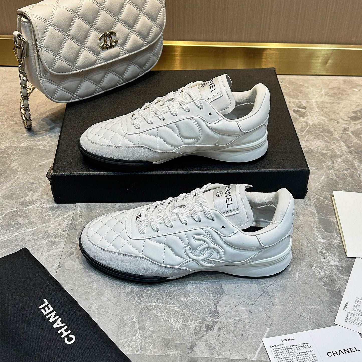 Chanel Top-Tier Casual Sports Sneakers – 2024 Collection