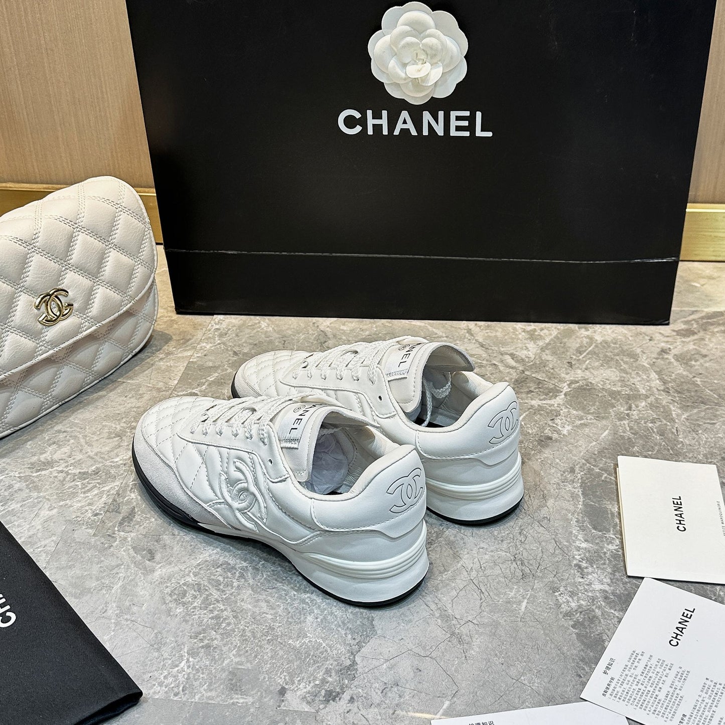 Chanel Top-Tier Casual Sports Sneakers – 2024 Collection