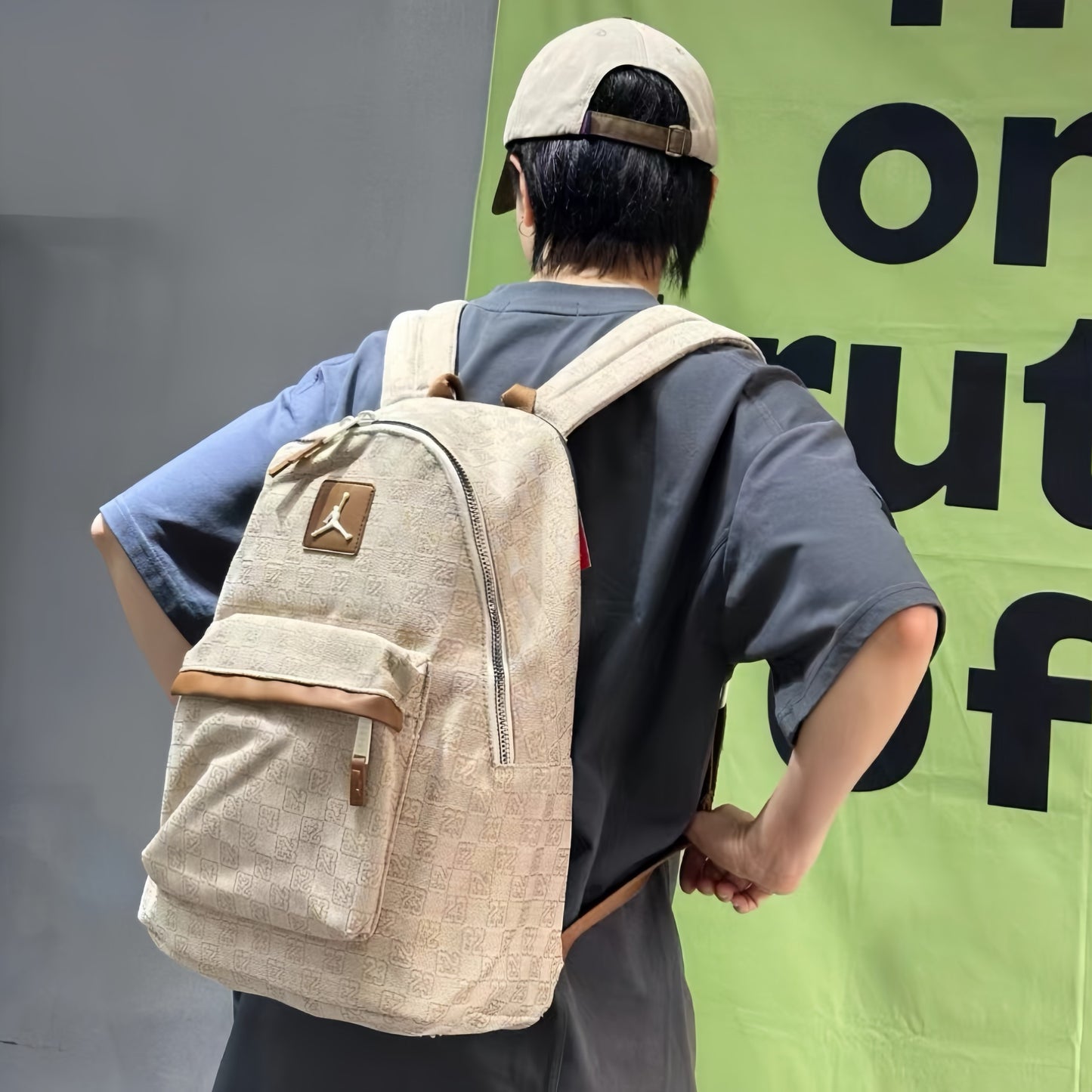 Jordan Monogram Canvas Unisex Backpack