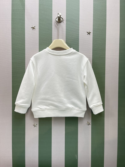 Burberry Kids Round Neck Sweatshirt – 2025AW