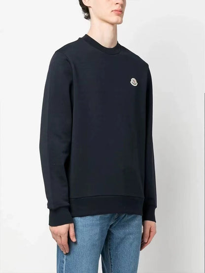 Moncler Classic Cotton Pullover Sweatshirt