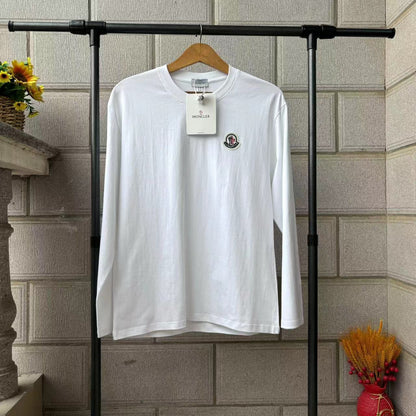 Moncler Men's Classic Cotton Long Sleeve T-Shirt