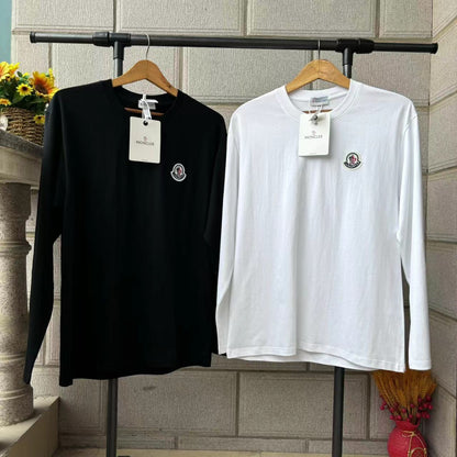 Moncler Men's Classic Cotton Long Sleeve T-Shirt