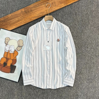 Moncler Striped Long Sleeve Shirt