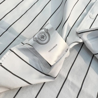 Moncler Striped Long Sleeve Shirt