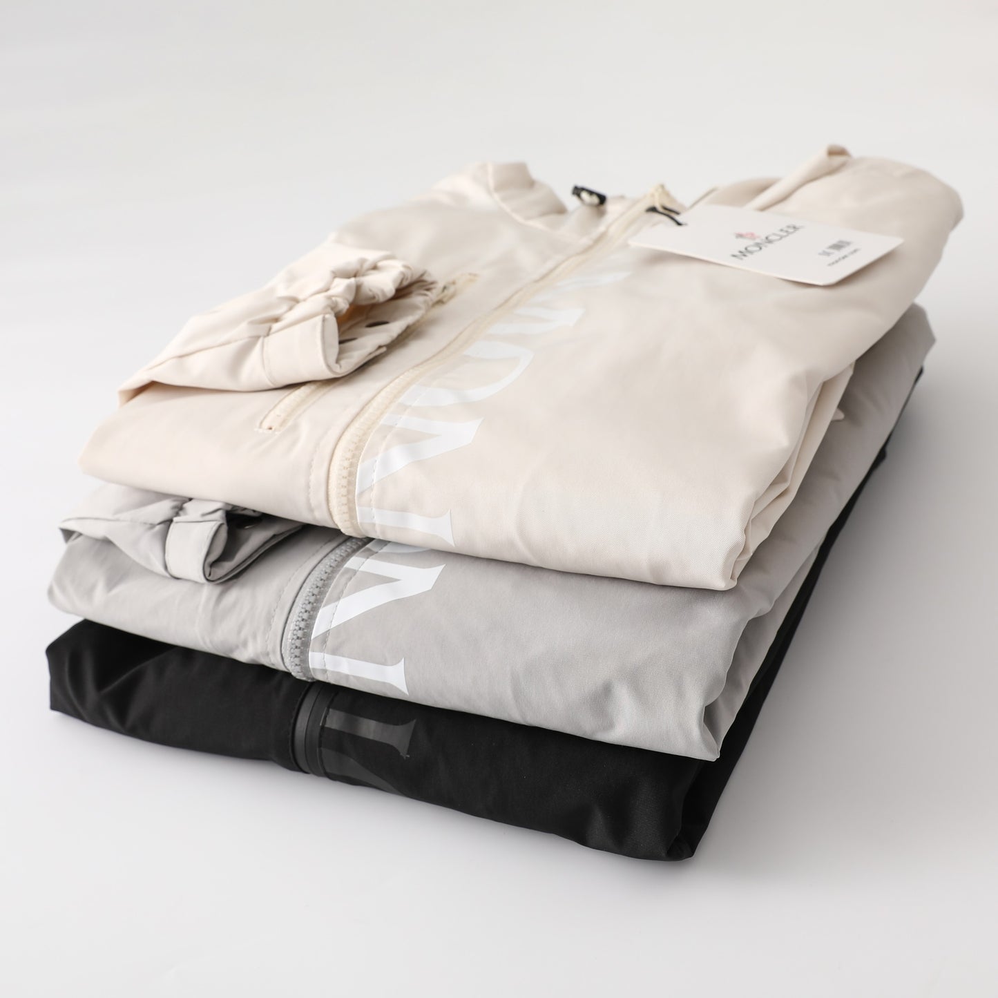 Moncler Classic Printed Hooded Windbreaker Jacket – SS24 Autumn Collection