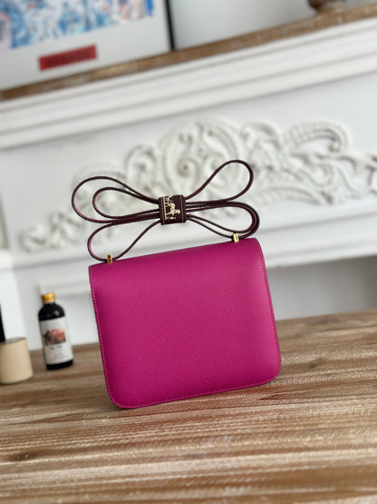 Hermès Constance Bag – Rose Purple Epsom Leather