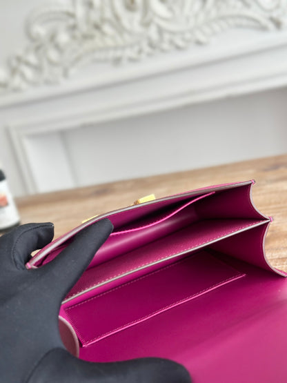Hermès Constance Bag – Rose Purple Epsom Leather
