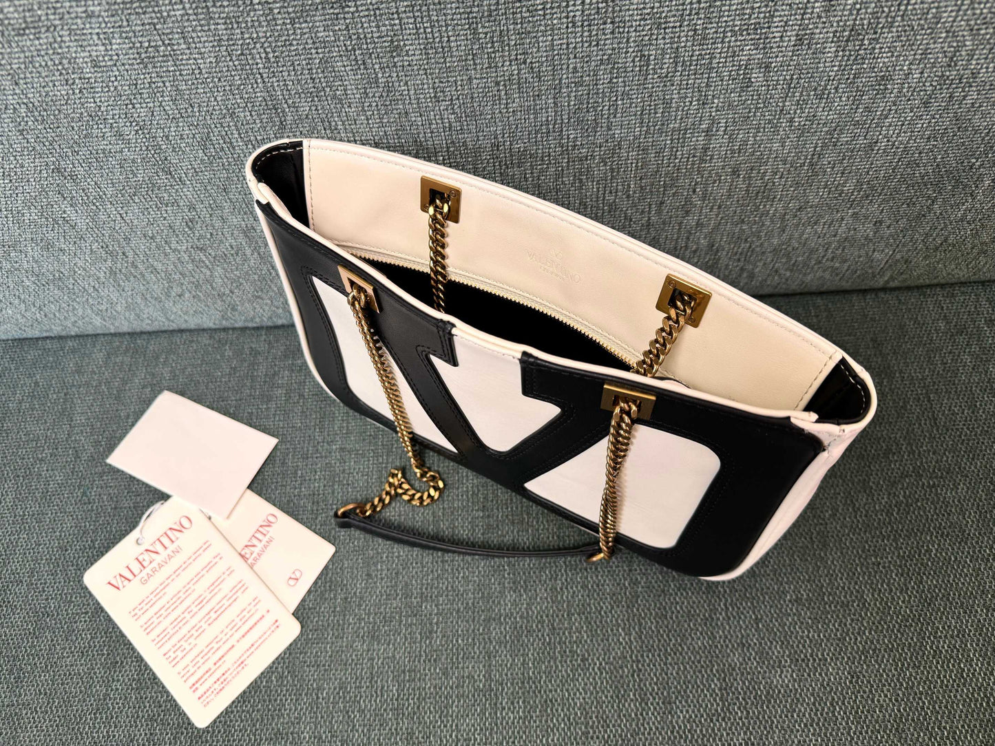 Valentino VLogo Signature Sliding Chain Handbag