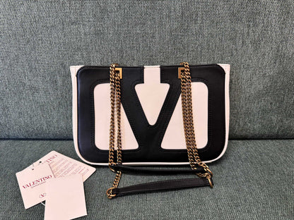 Valentino VLogo Signature Sliding Chain Handbag