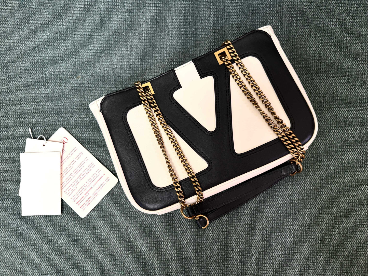 Valentino VLogo Signature Sliding Chain Handbag